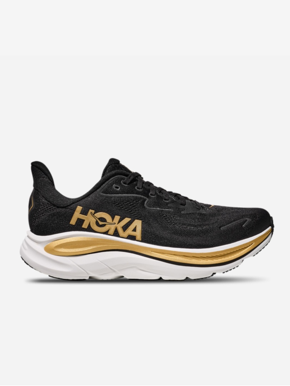 🏆🖤 HOKA CLIFTON 10 BLACK GOLD 🏆🖤